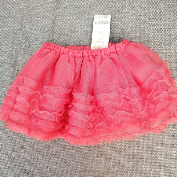 Gymboree Tulle tutu skirt Coral - Picture 1 of 4